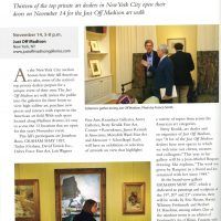 Feature of Graham Shay 1857 in American Fine Art Magazine