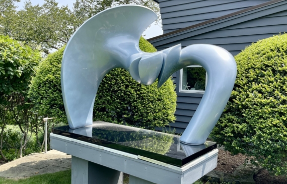 Alt text: large outdoor sculpture