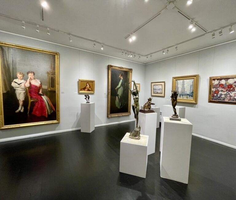 Installation shot from A Celebration of the 135th Anniversary of the National Association of Women Artists