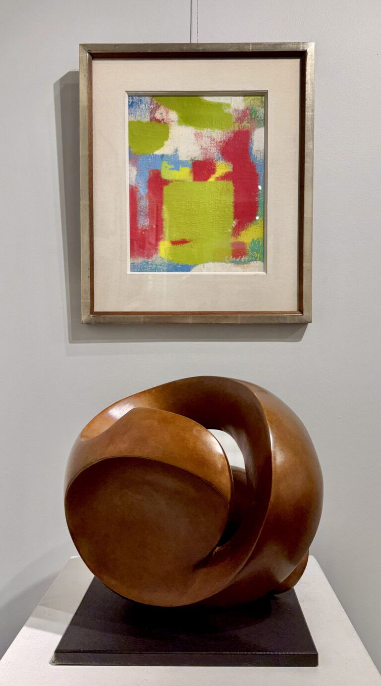 Installation shot of Three Sculptors Show