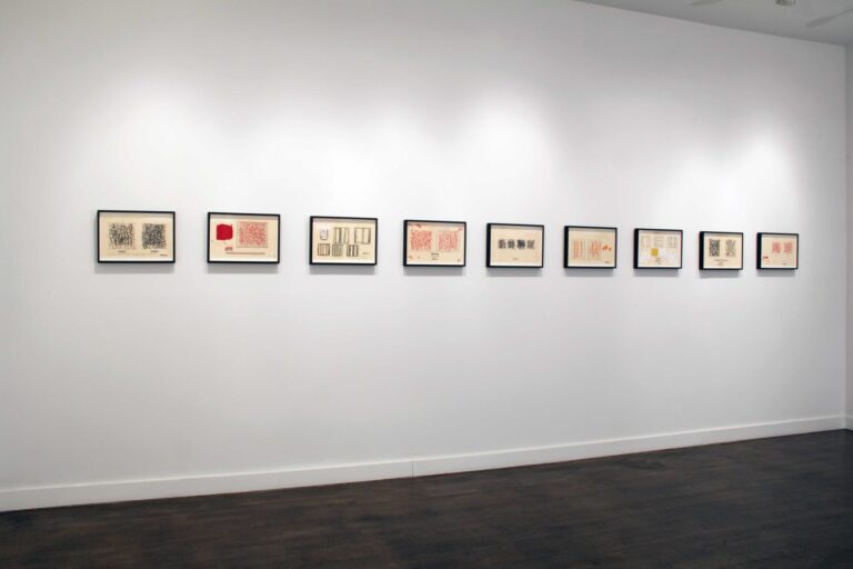 Installation shot for 2014 John Zinsser show