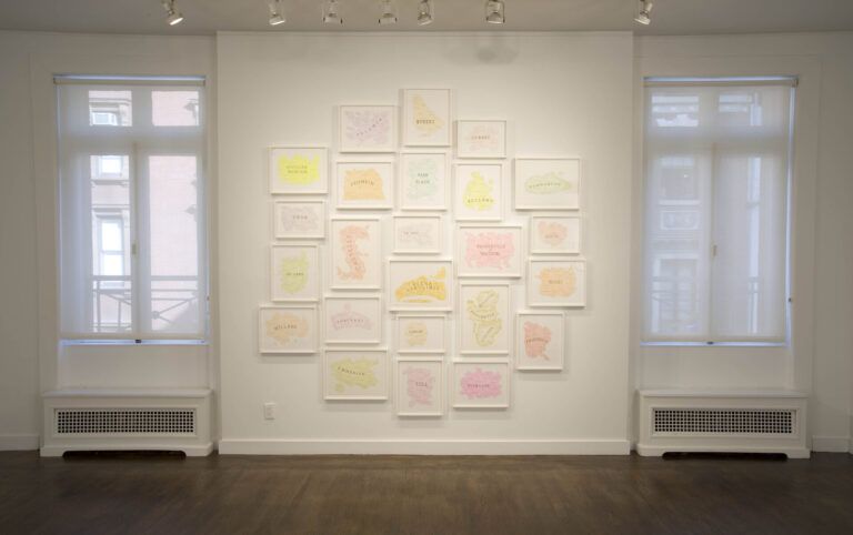 Installation shots for 2009 John Zinsser show
